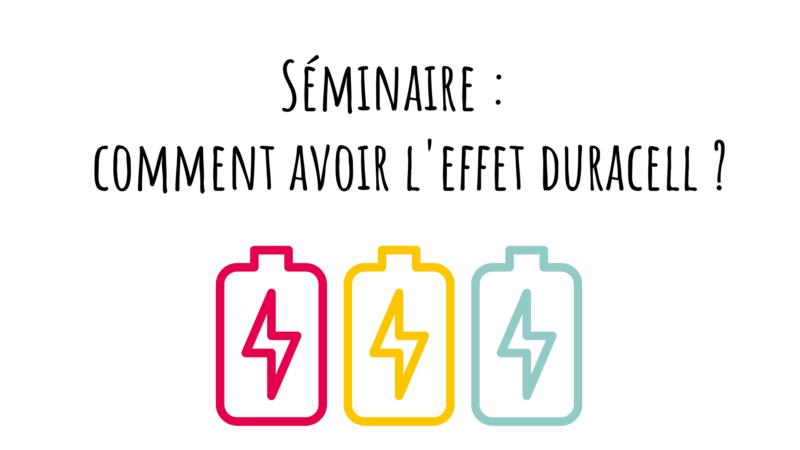 seminaire : comment le rendre durable ?